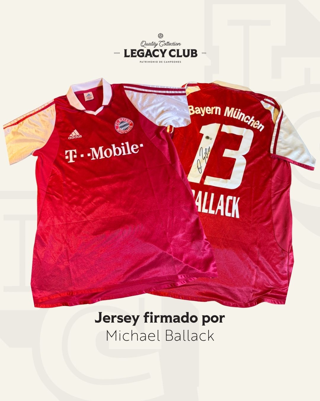 Michael Ballack Bayern Munich Roja