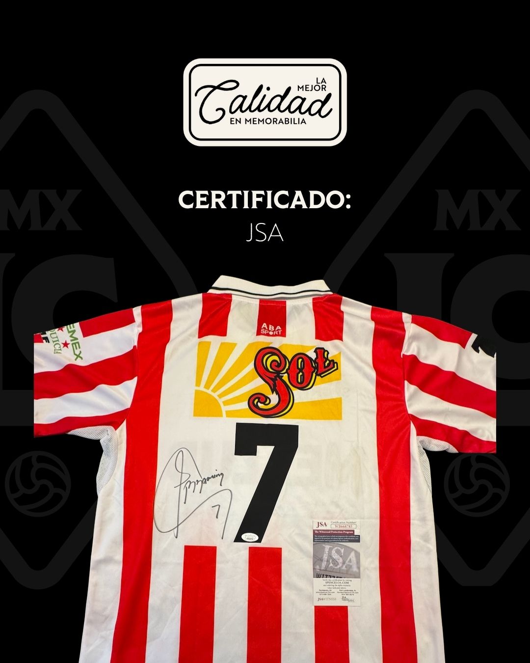Jersey firmado Ramon Ramirez Chivas