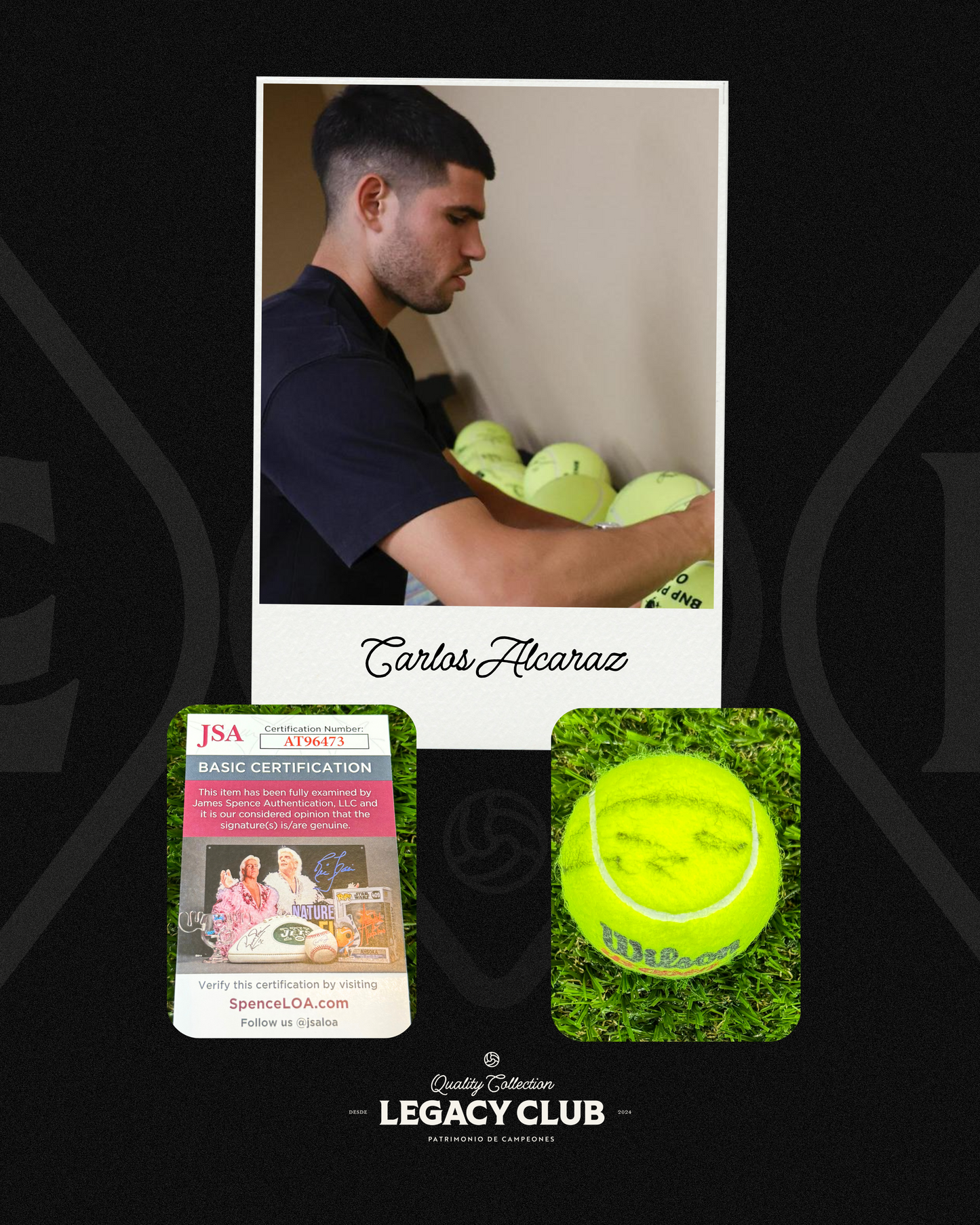 Pelota Carlos Alcaraz