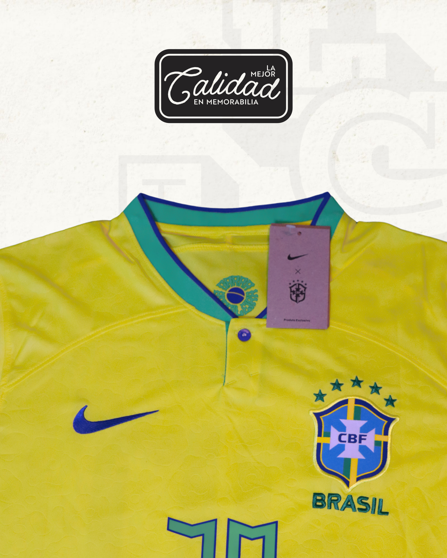 Camiseta Autografiada Vini Jr. Mundial Qatar