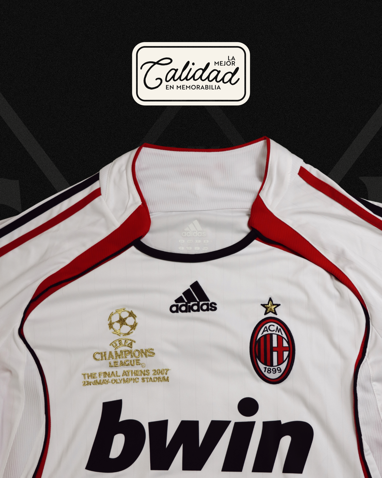 Camiseta Autogrfiada Andrea Pirlo Champions League