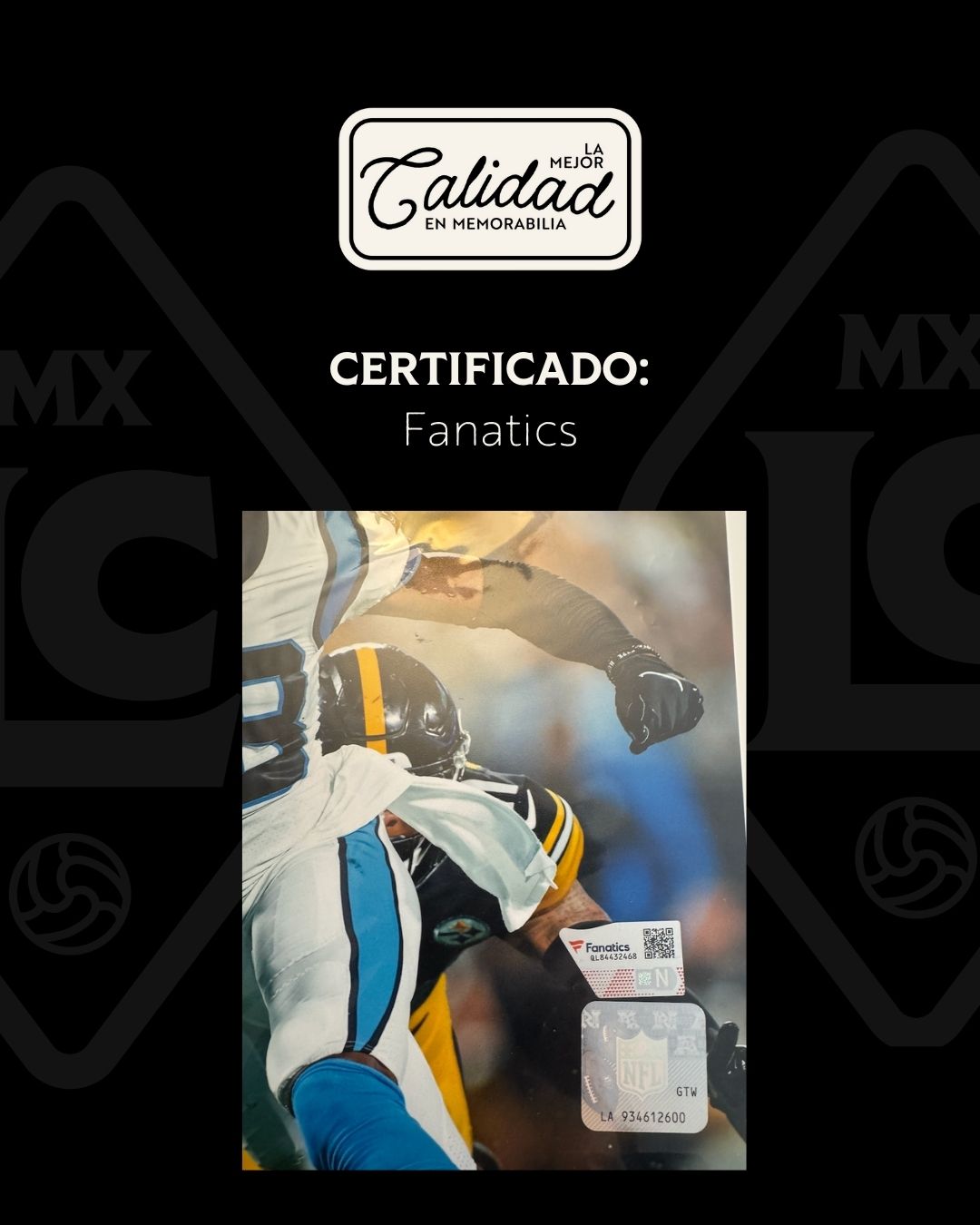 Foto firmada Terrace Marshall Jr.