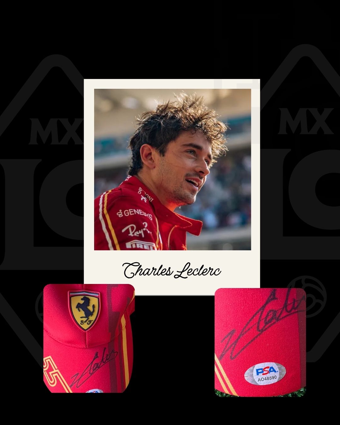 Charles Leclerc (Gorra Sainz
