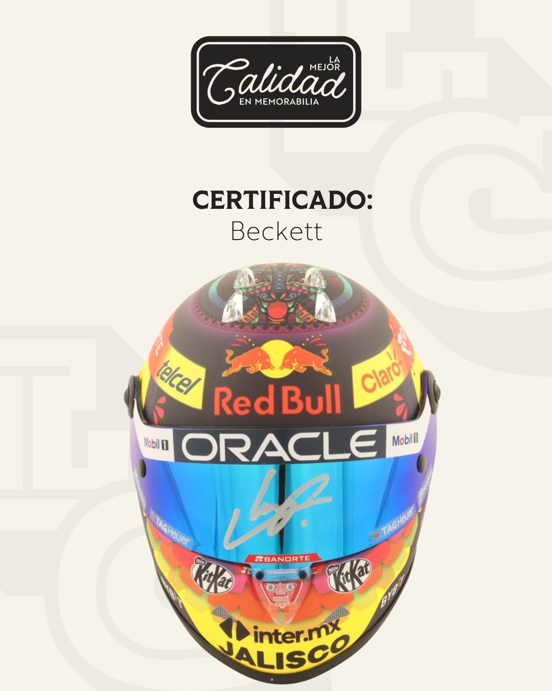 Caso firmado 1:2 Sergio Perez México 2023
