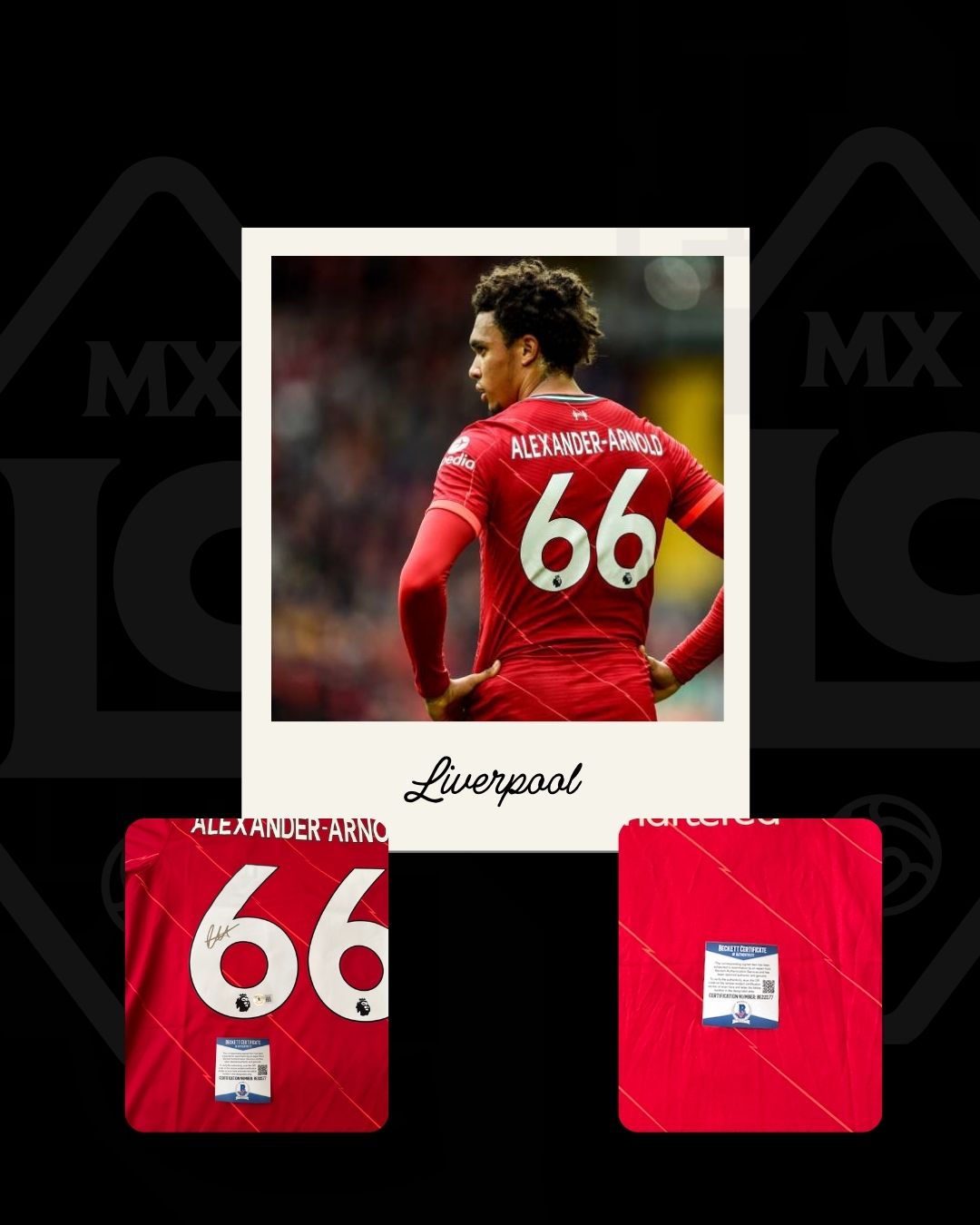 Jersey firmado Trent Alexander - Arnold Liverpool