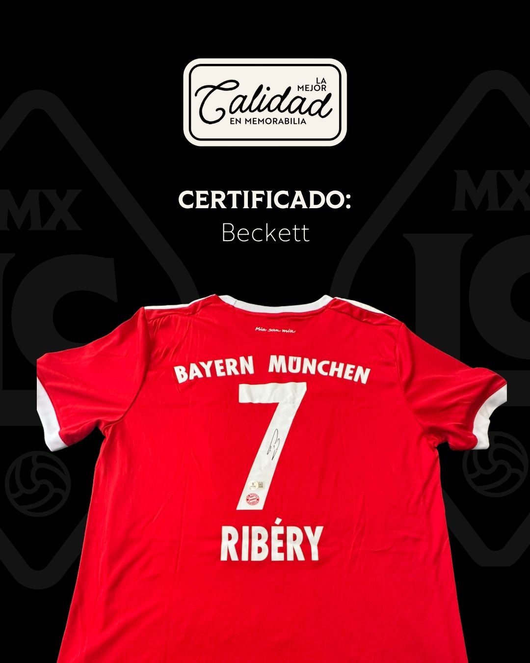 Jersey firmado Franck Ribery Bayer Munich