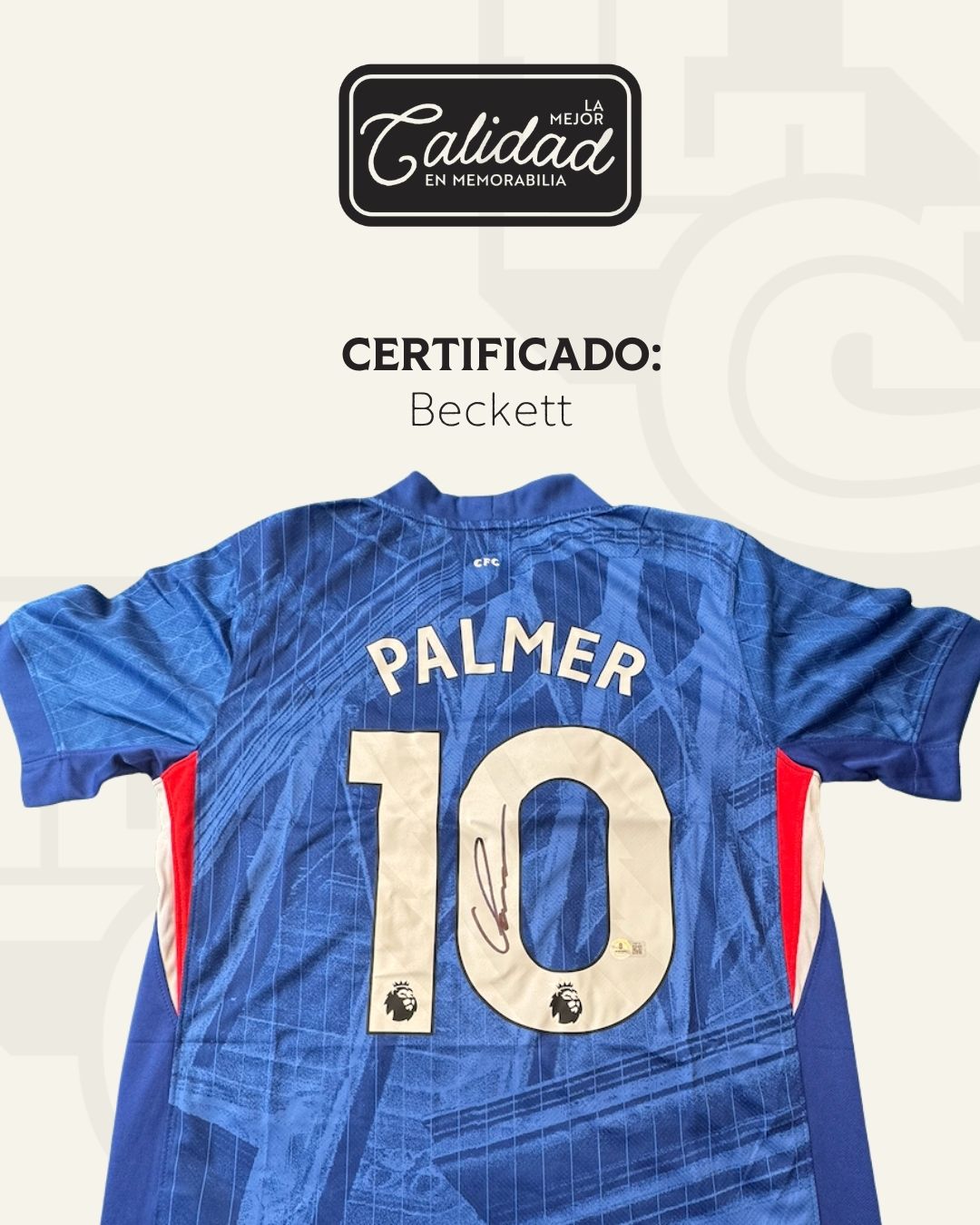 Jersey firmado Cole Palmer 2025