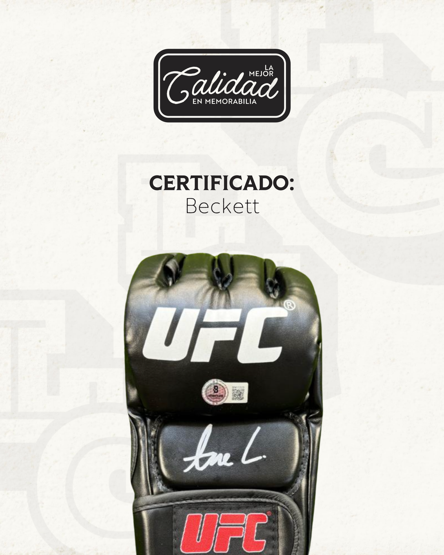 Guante Firmado por Alexander Volkanovski