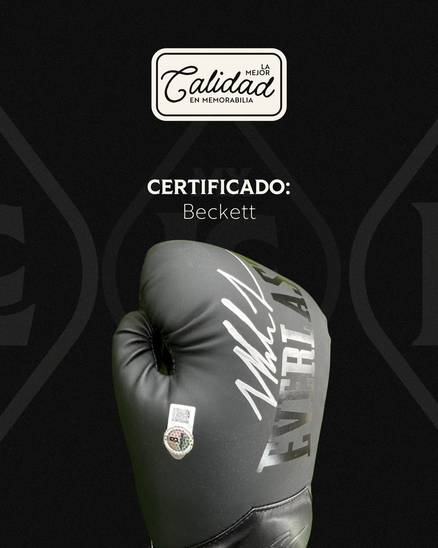 Guante Firmado Mike Tyson