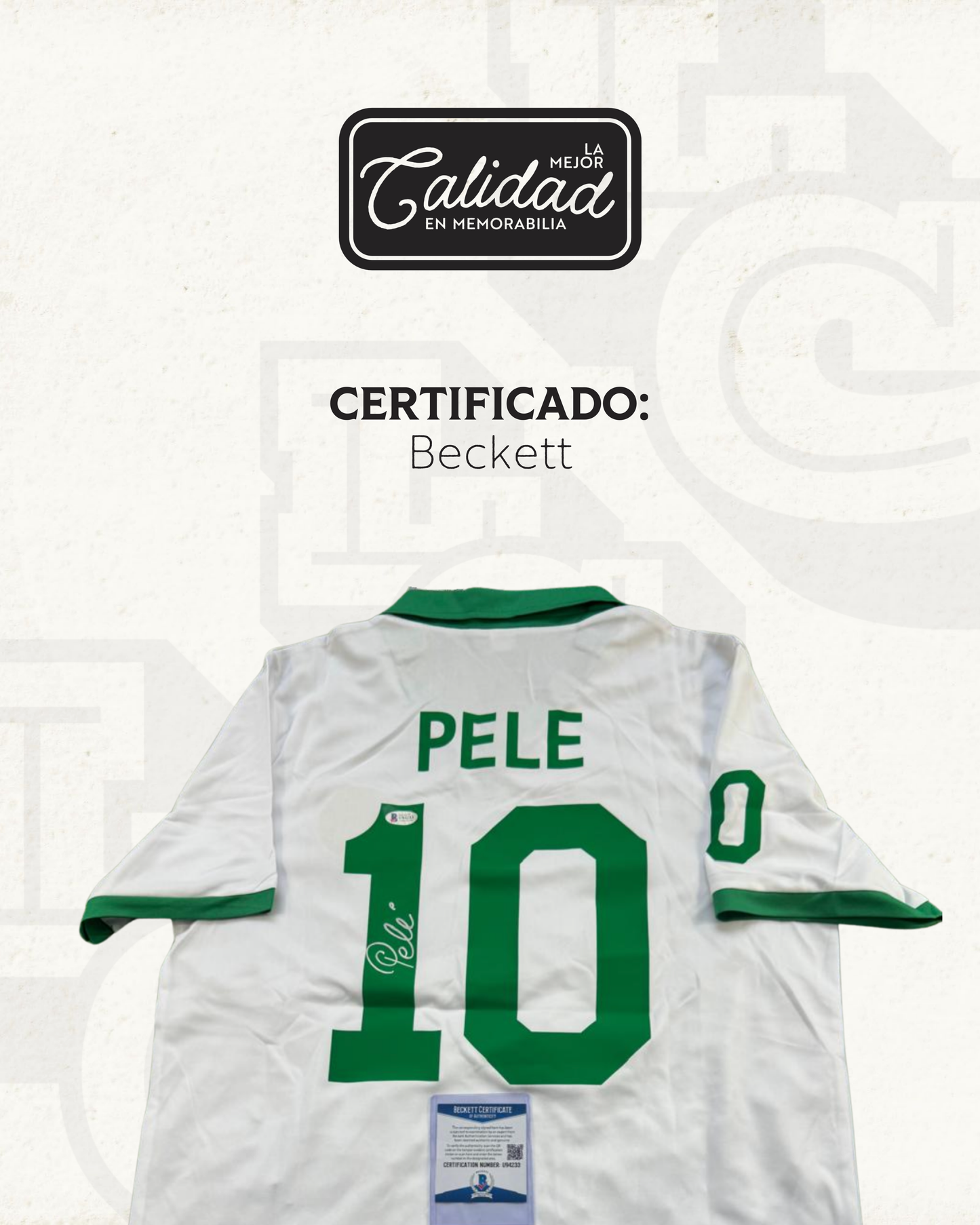 Hersey firmado Pelé NY Cosmos