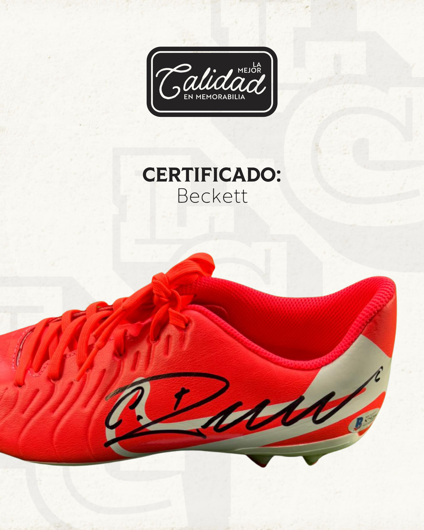 Zapato firmado Cristiano Ronaldo Nike