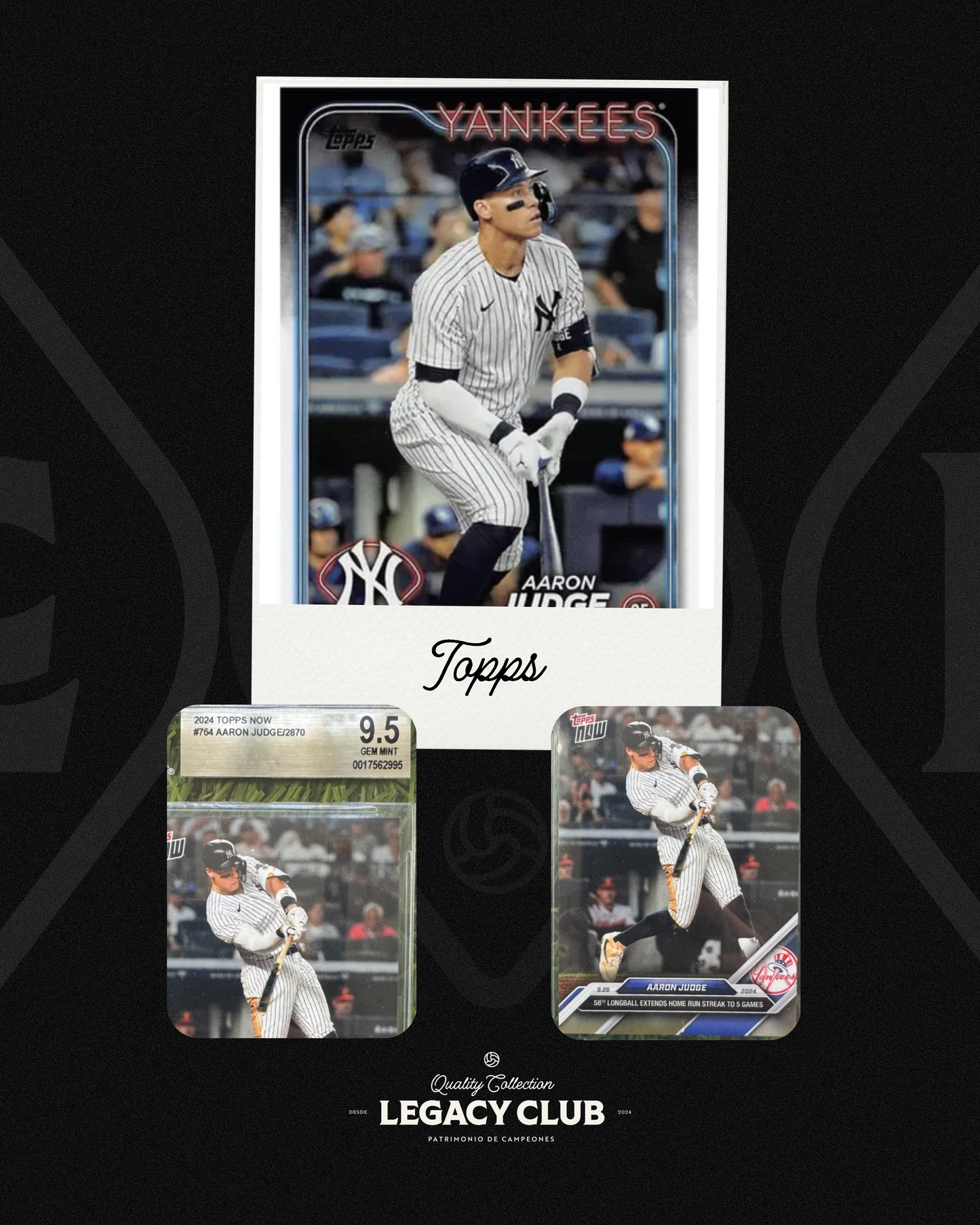 Aaron Judge Topps (BGS 9.5)