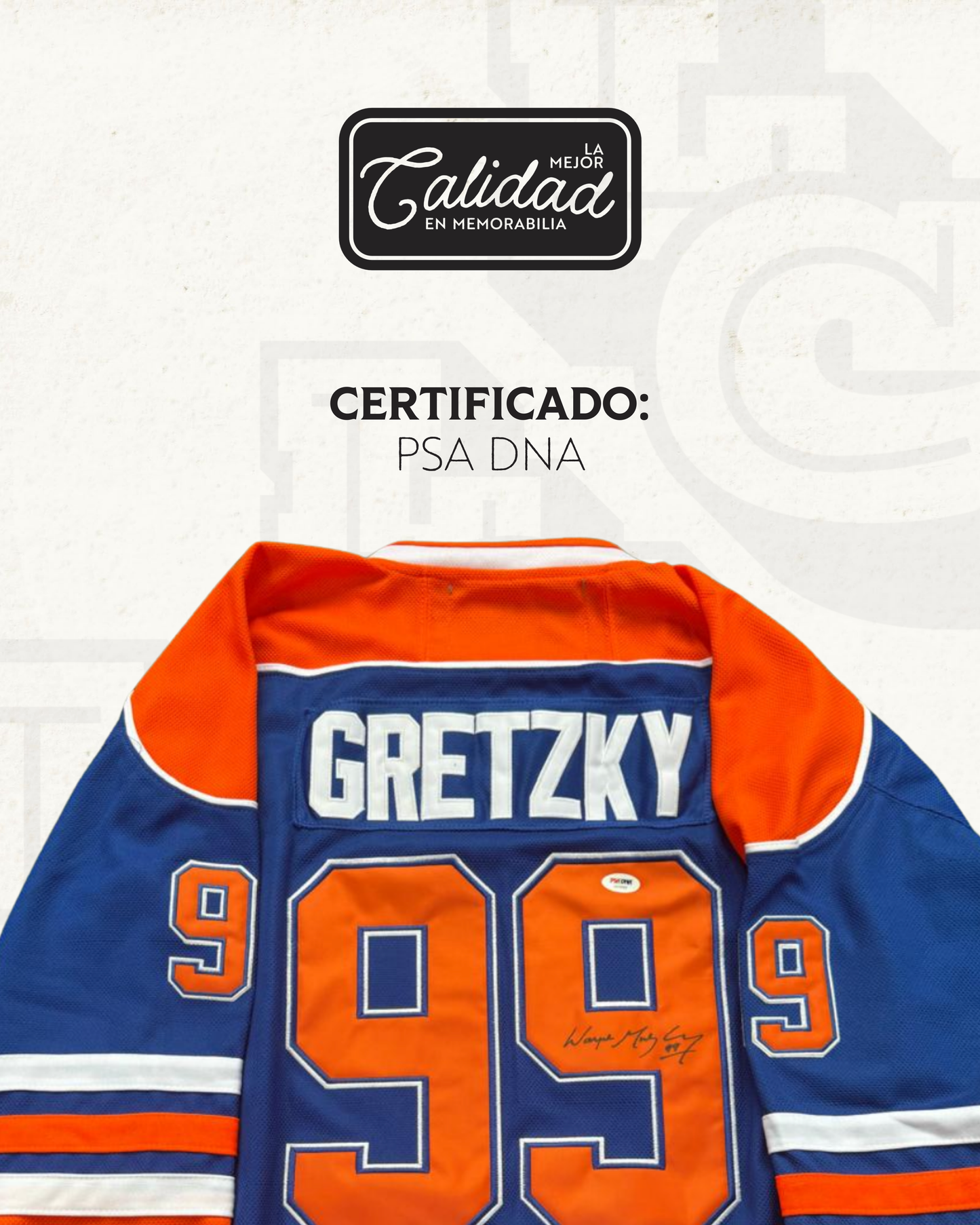 Jersey firmado Wayne Gretzky Oilers