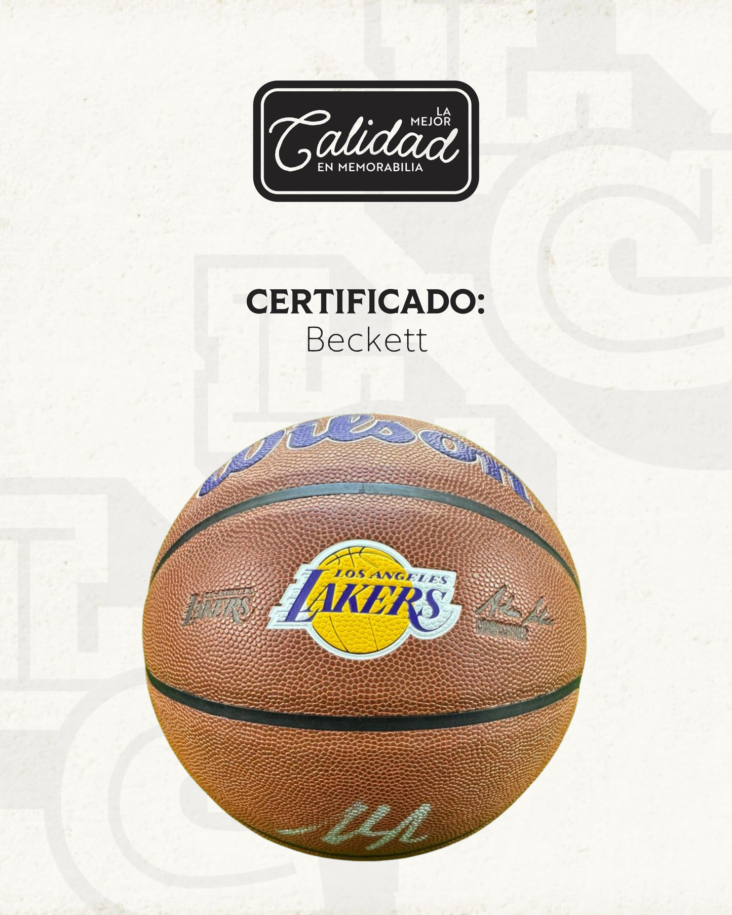 Balón Firmado Austin Reaves LA Lakers