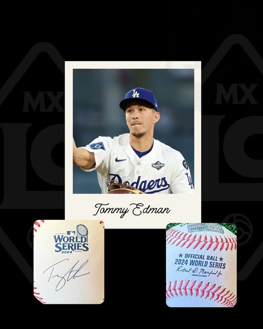 Pelota firmada Tommy Edman
