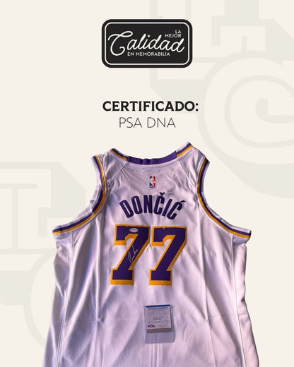 Luka Doncic Lakers Blanca