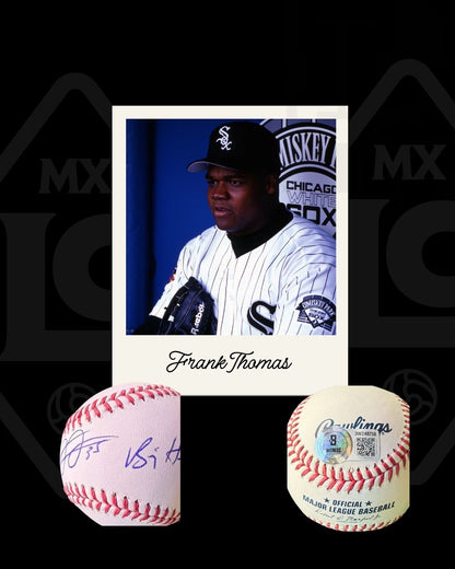 Pelota firmada Frank Thomas