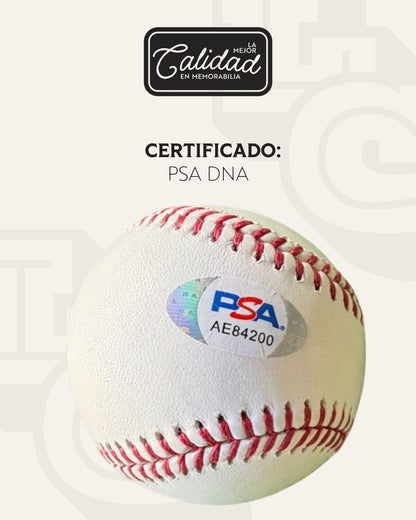 Pelota firmada Shohei Ohtani