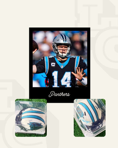 Mini Casco Sam Darnold Panthers