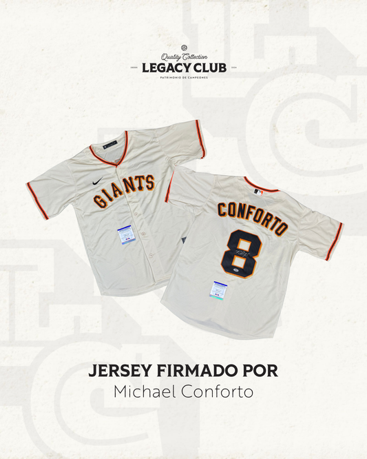 Jersey Autografiado Michael Conforto SF Giants
