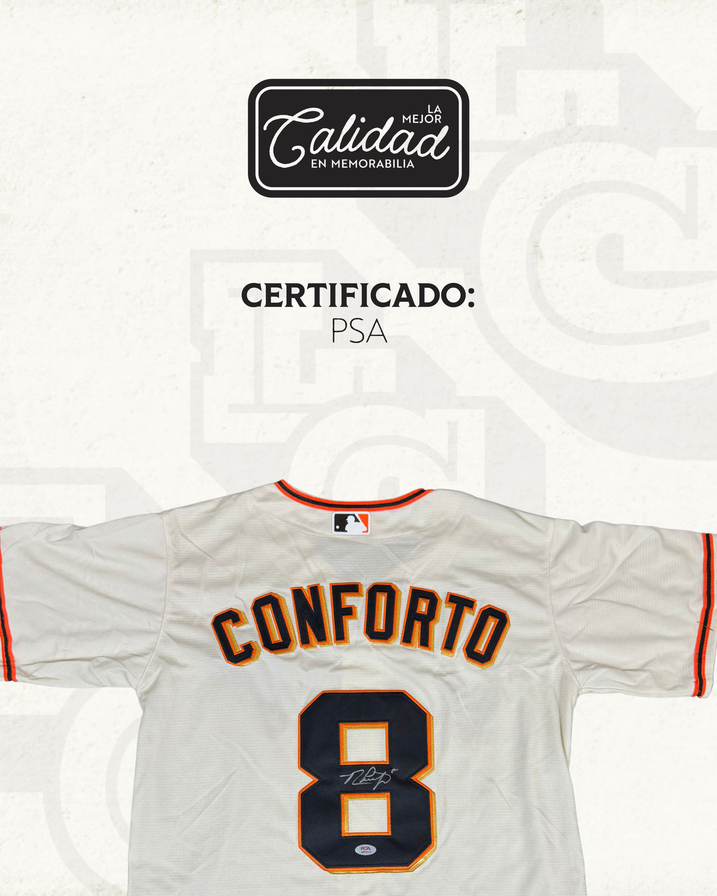 Jersey Autografiado Michael Conforto SF Giants