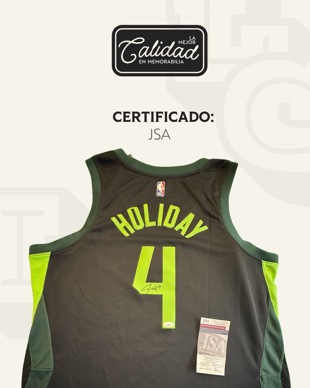 Jersey firmado Jrue Holiday Boston Celtics
