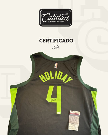 Jersey firmado Jrue Holiday Boston Celtics