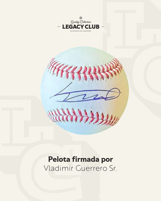 Pelota firmada Vladimir Guerrero Sr.