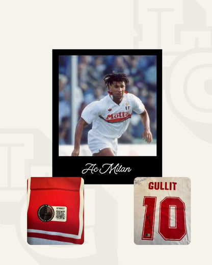 Jersey firmado Ruud Gullit AC Milan 1994