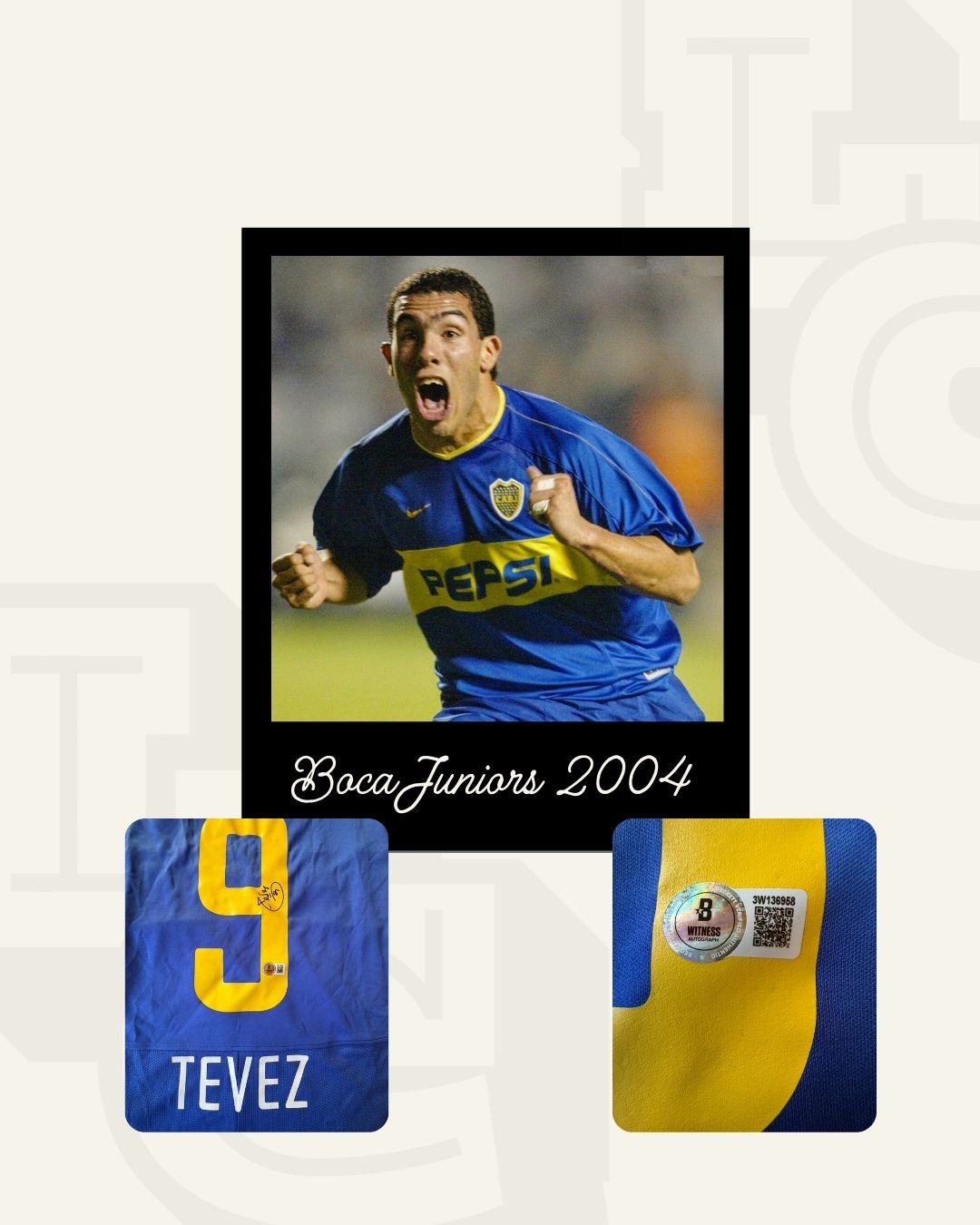 Carlos Tevez Boca Juniors 2004