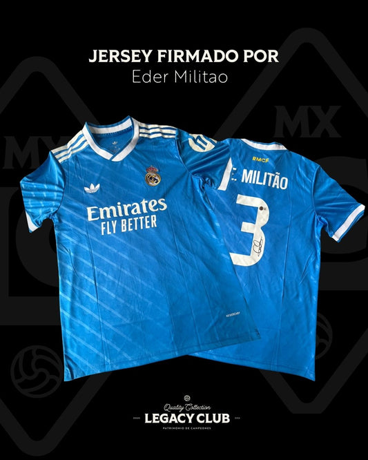 Eder Militao Real Madrid 2025 Azul