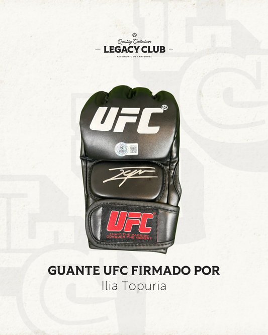 Guantes lia Topuria UFC