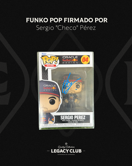 Funko Pop Sergio "Checo" Pérez Red Bull