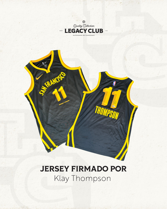 Jersey Autografiado Klay Thompson Golden State