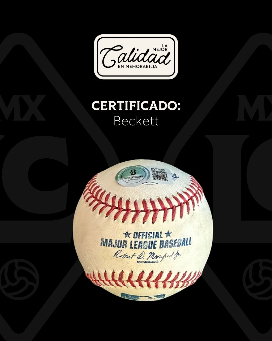 Pelota firmada Alex Bregman