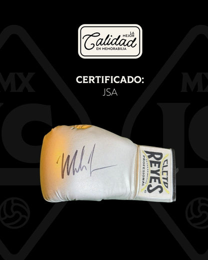 Guante firmado Mike Tyson Gris