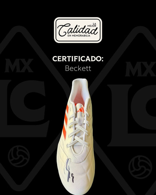 Zapato firmado Karim Benzema