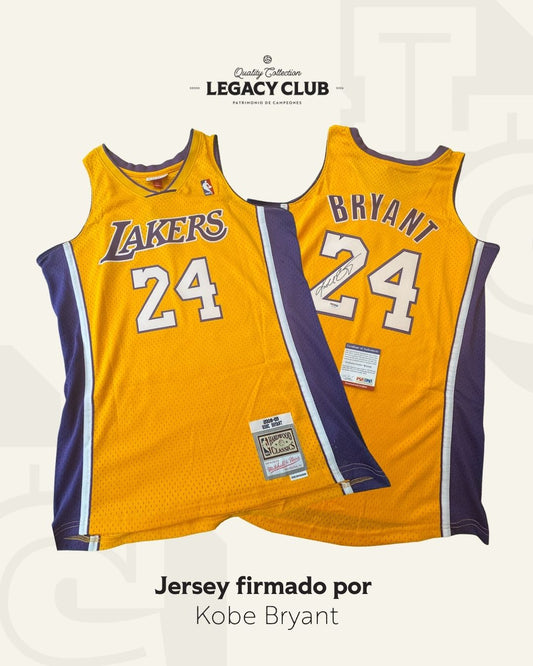 Jersey firmado Kobe Bryant Lakers
