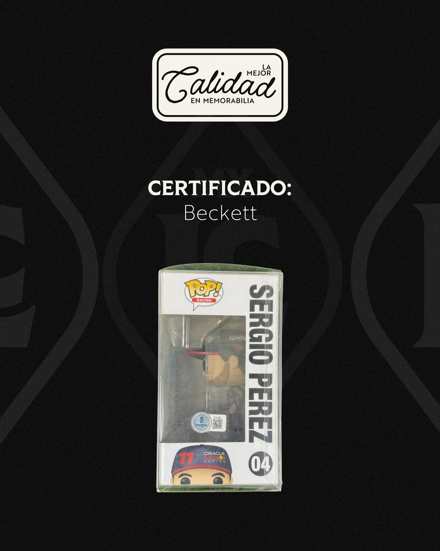 Funko Pop Sergio "Checo" Pérez Red Bull