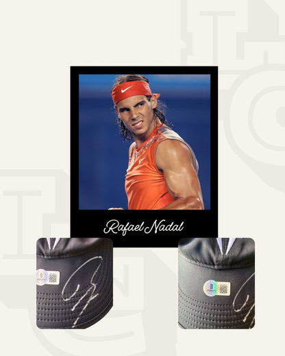 Gorra firmada Rafael Nadal