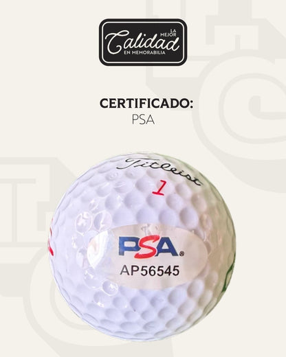 Pelota firmada  Rickie Fowler