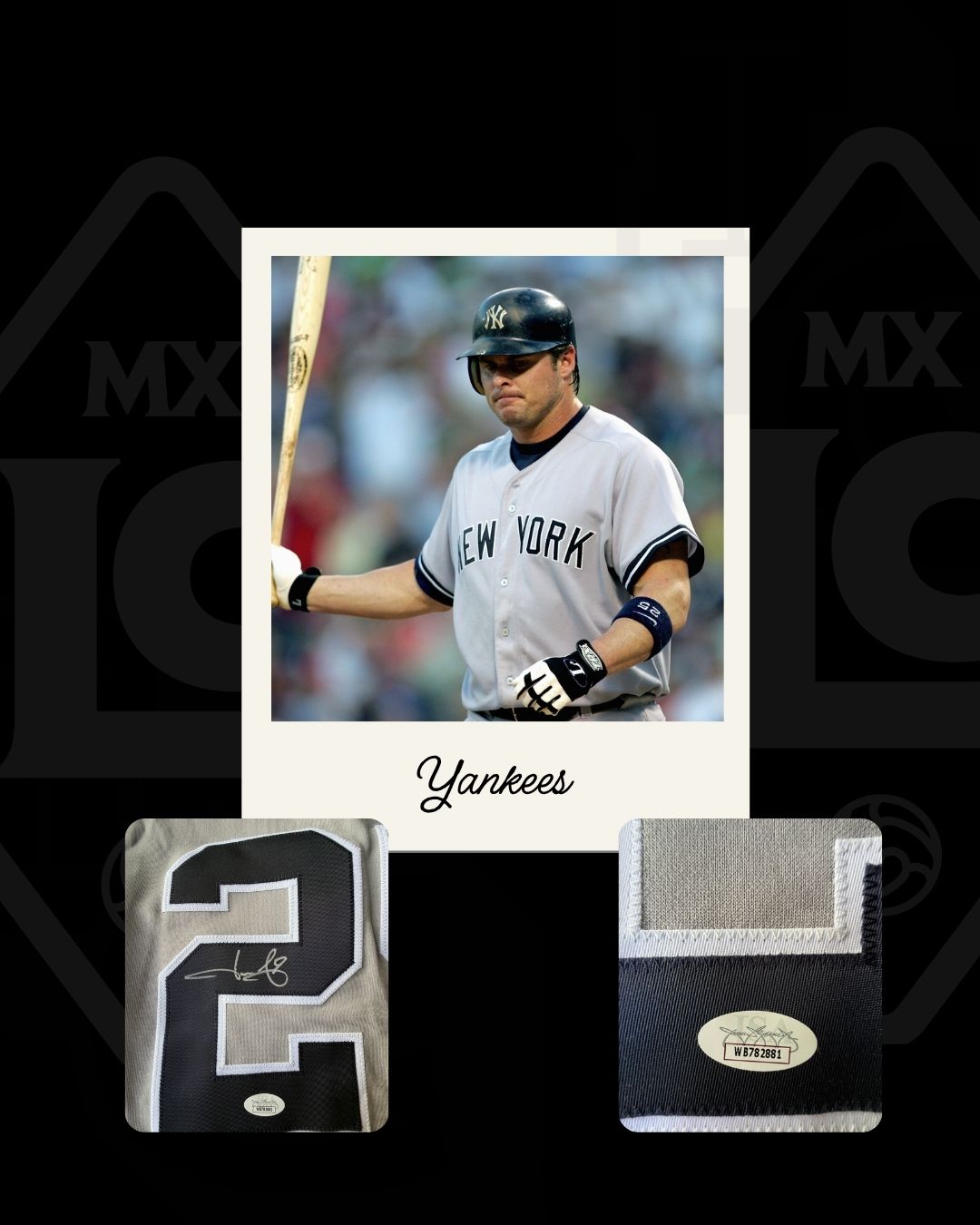 Jersey firmado Jason Giambi Yankees