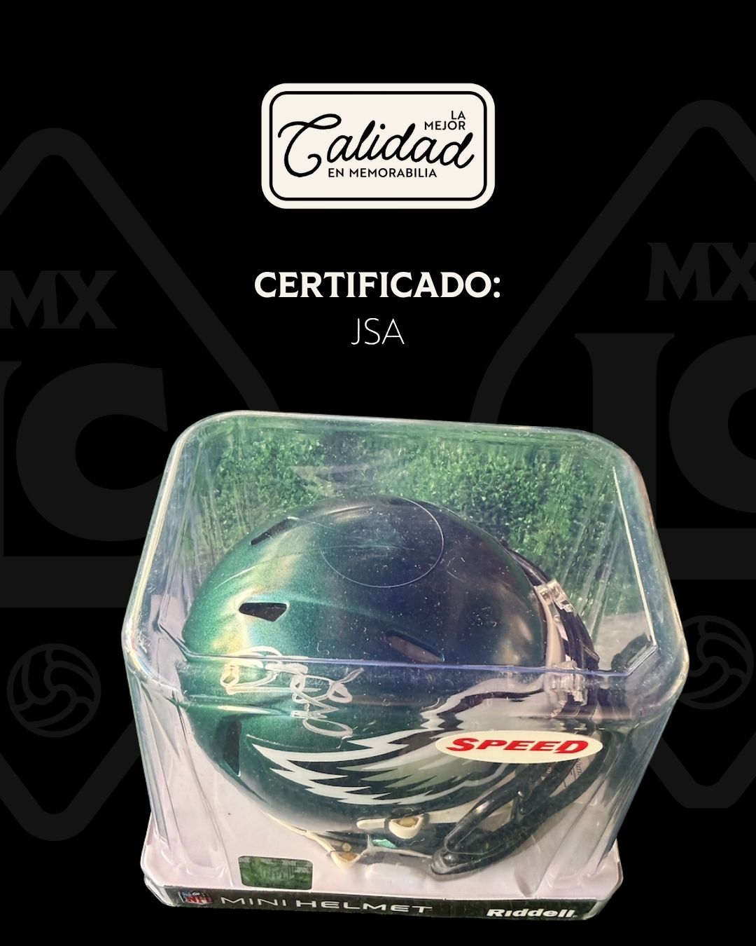 Mini Casco Donovan McNabb Eagles