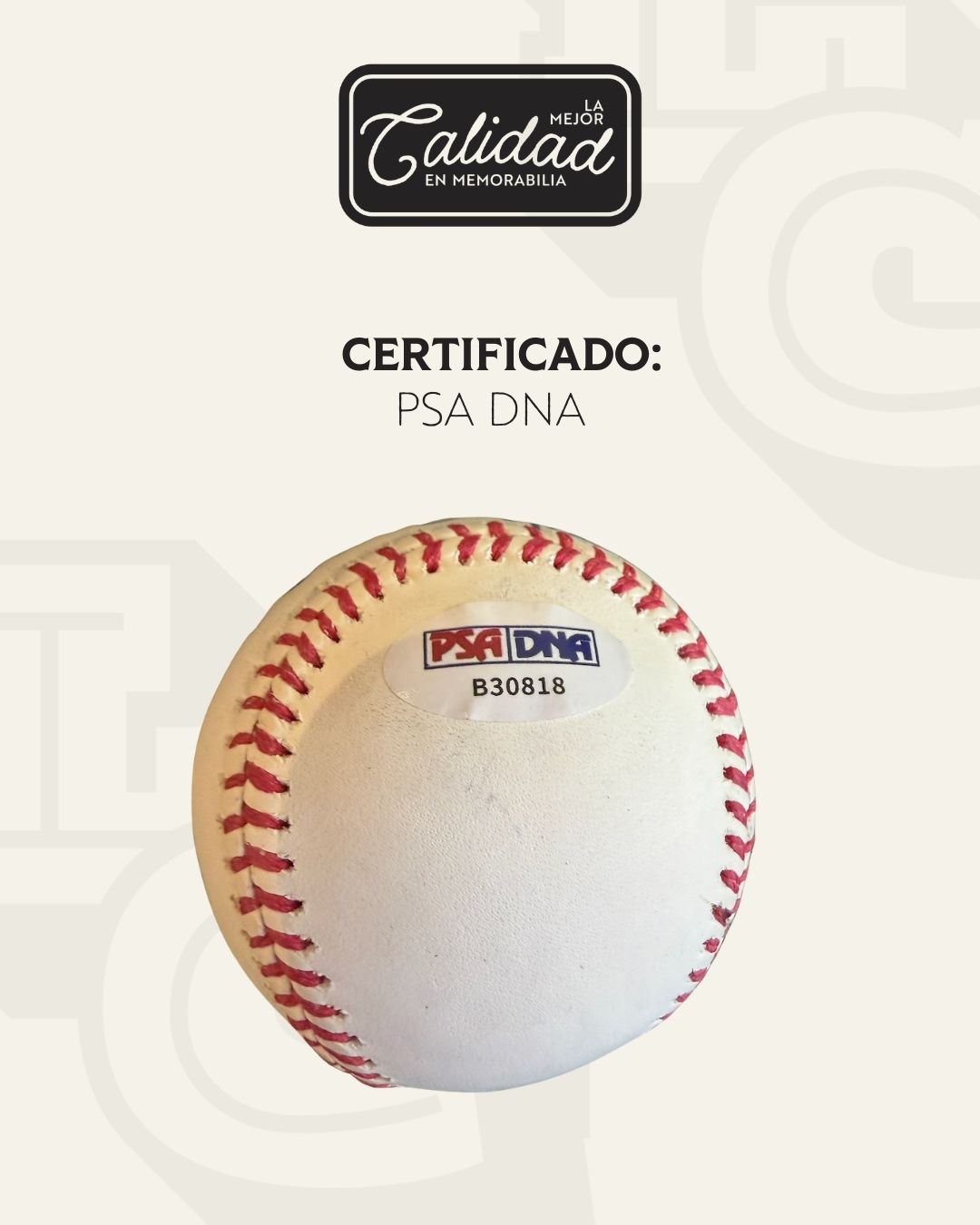 Pelota firmada Babe Ruth