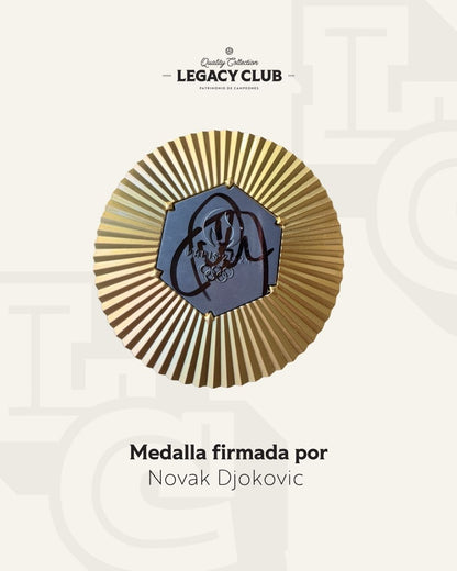 Novak Djokovic Medalla Paris 2024