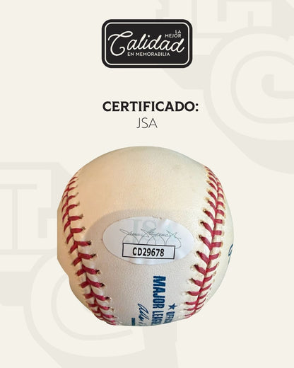 Pelota firmada David Ortiz