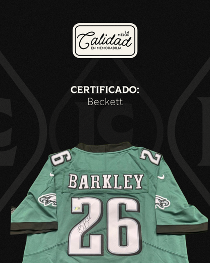 Jersey firmado Saquon Barkley Philadelphia Eagles