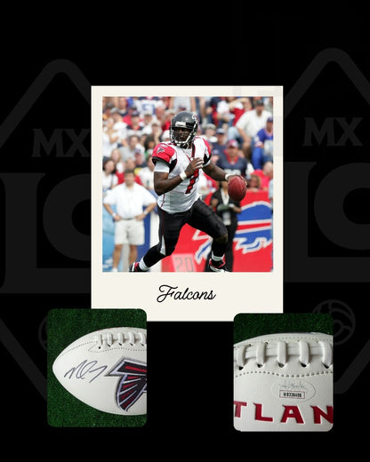 Balon firmado Michael Vick Falcons