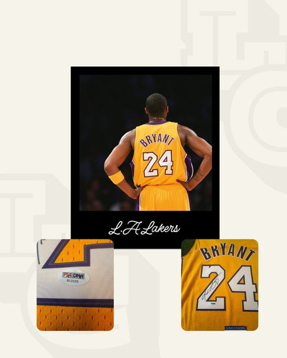 Jersey firmado Kobe Bryant Lakers