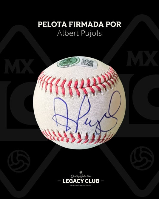 Pelota firmada Albert Pujols